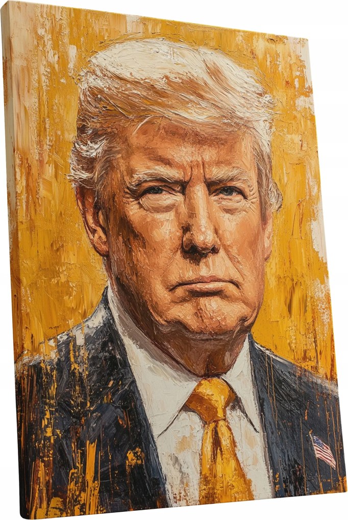 Vászonkép Donald Trump portré Trump nappali ajándék 60x80
