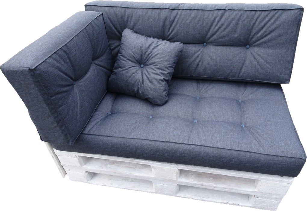 Párnák Egy Raklapra kpl 4 db 120 X 60 tengerész Egyenes Háttámla