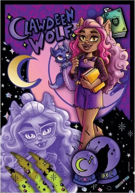 Monster High Clawdeen Wolf 150 db-os puzzle Clementoni