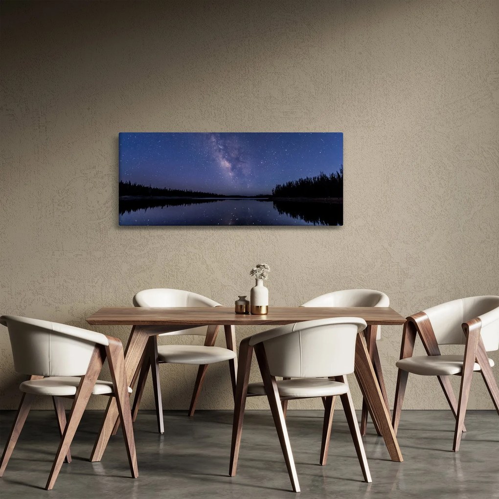 Az éjszakai égbolt képe (120x50 cm)
