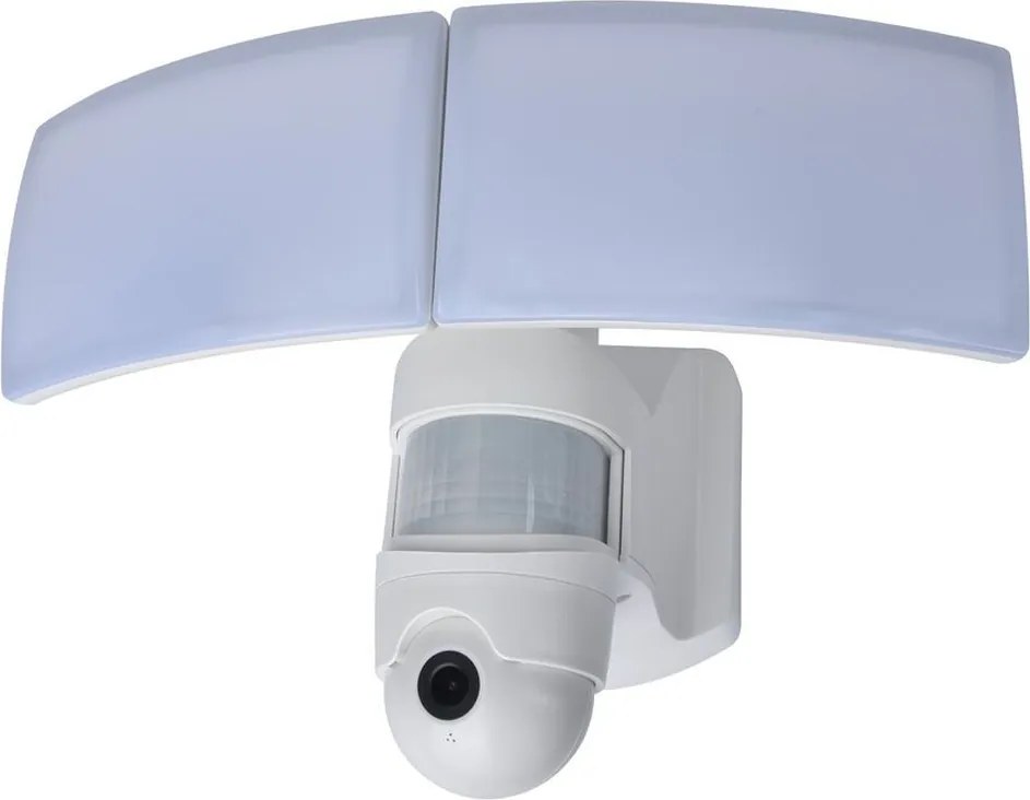 LUTEC 7632406053 LIBRA Fali Lámpa Mozgásérzékelővel Fehér LED IP44
