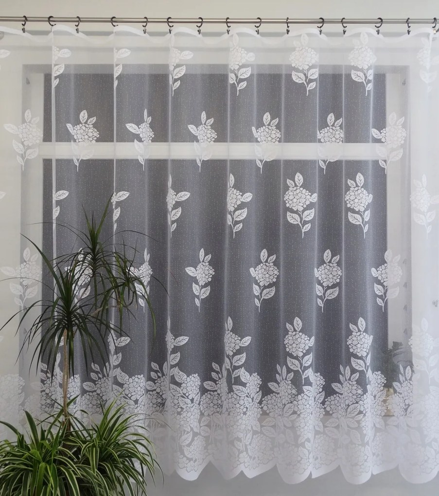 Mg Függöny 4713 Fehér 200x175 kész lengyel Bt