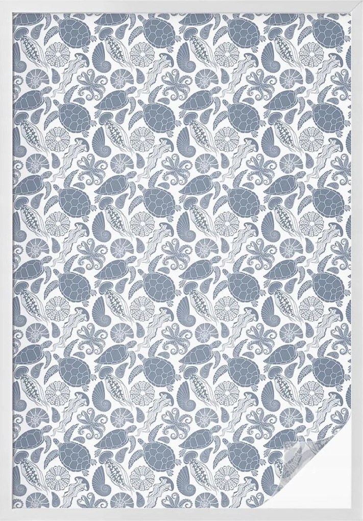 Szélvédőfólia Ablakvédő Adatvédelem Óceáni élet 100x146