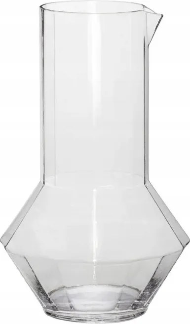Hübsch Aster Üveg víztartály 25 cm Átlátszó