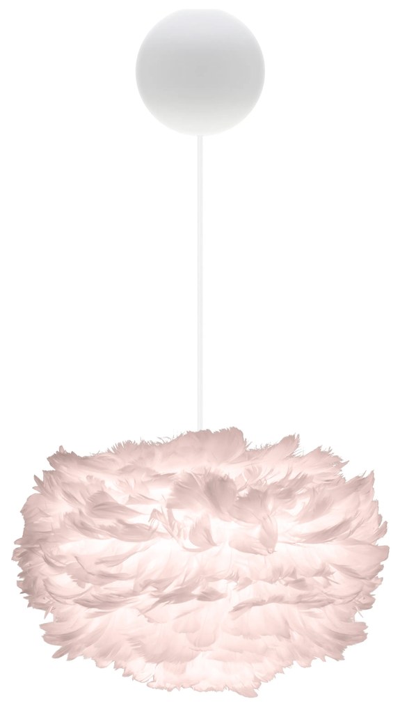 Lámpabúra függeszték Cannonball white Ø 12cm L 2,5 m - UMAGE