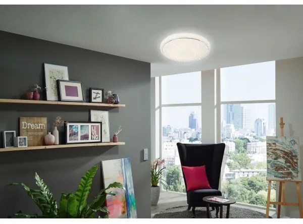 Brilo - LED Dimmelhető mennyezeti lámpa STARRY SKY LED/18W/230V 3000-6500K + távirányító