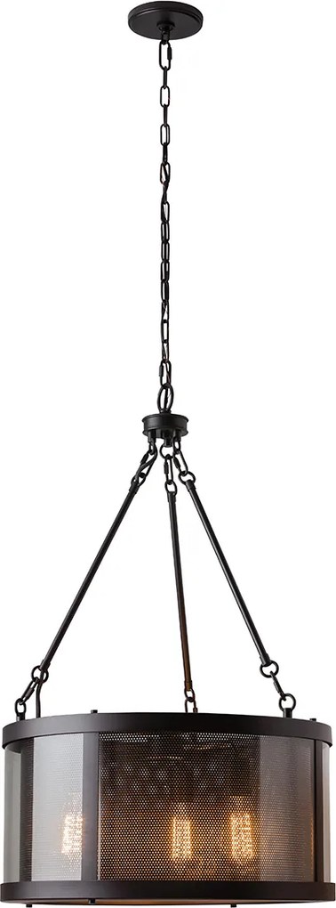 Feiss loft függeszték bluffton barna elsfe-bluffton-3p