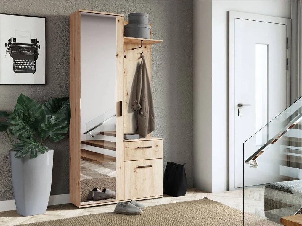 Előszoba Luxor (artisan tölgy). Akció -18%. 1055378