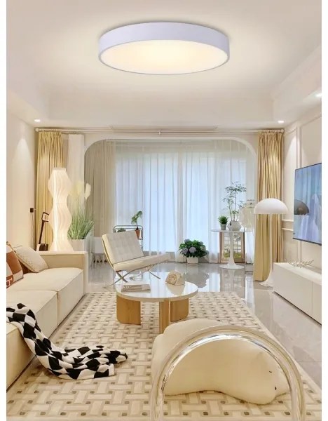 Immax NEO 07207L-LED Dimmelhető mennyezeti lámpa RONDATE 65W/230V Tuya fehér + távirányító