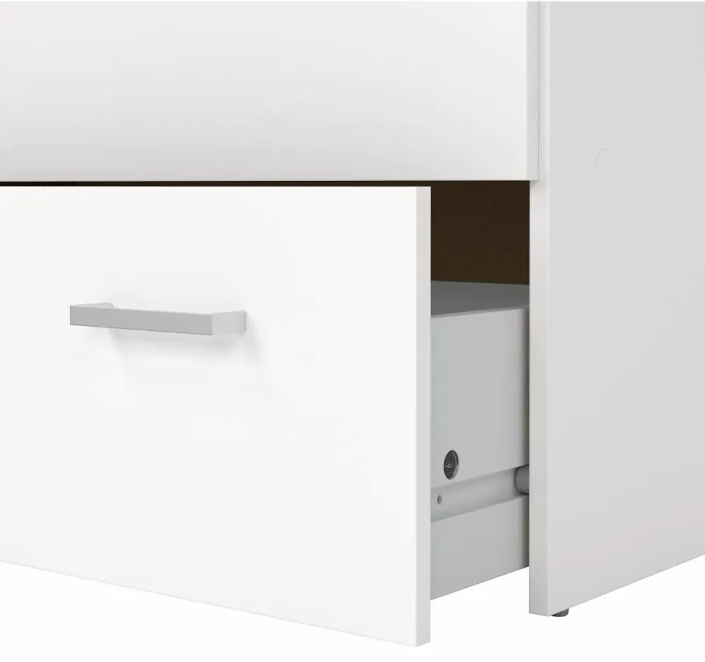 GARBO 3 komód, fehér