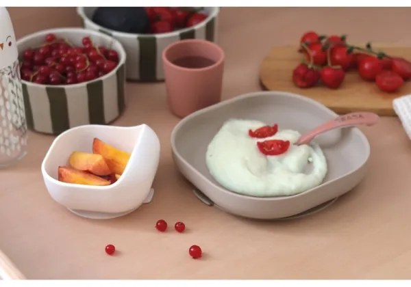 Beaba - 4 részes terrakotta gyerek étkészlet