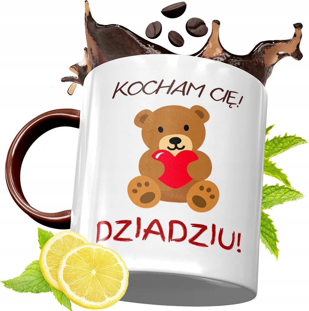 Bordó Bögre Nagypapának Születésnapra Ajándék fényképes nyomattal