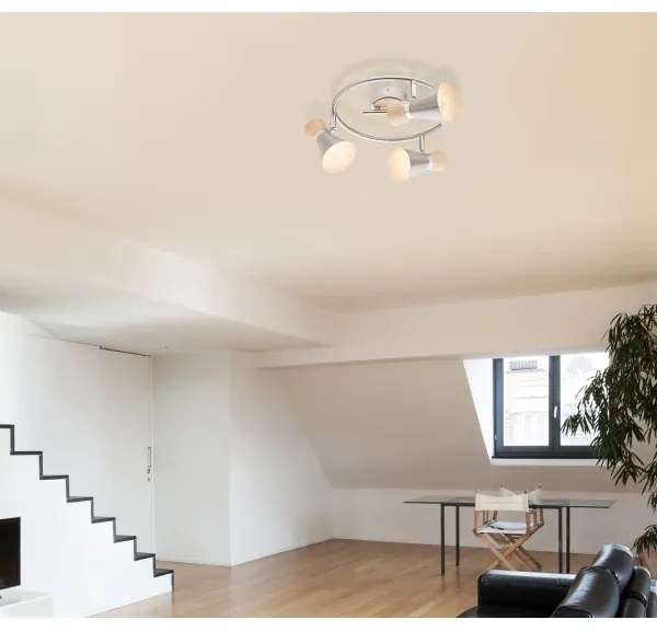 Globo 54807-3 - Spotllámpa AERON 3xE14/25W/230V