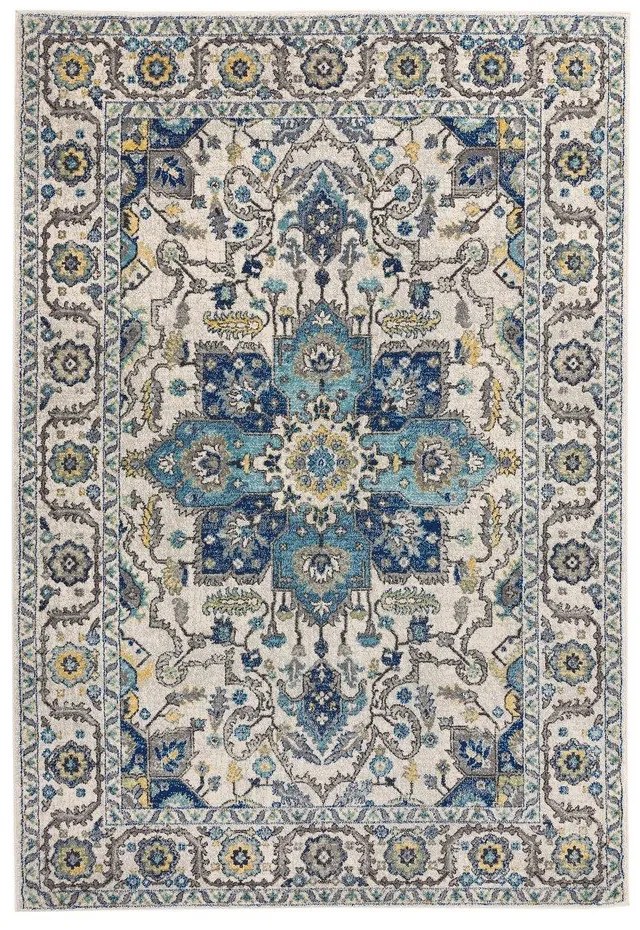 Kék szőnyeg 200x290 cm Nova Persian Blue – Asiatic Carpets