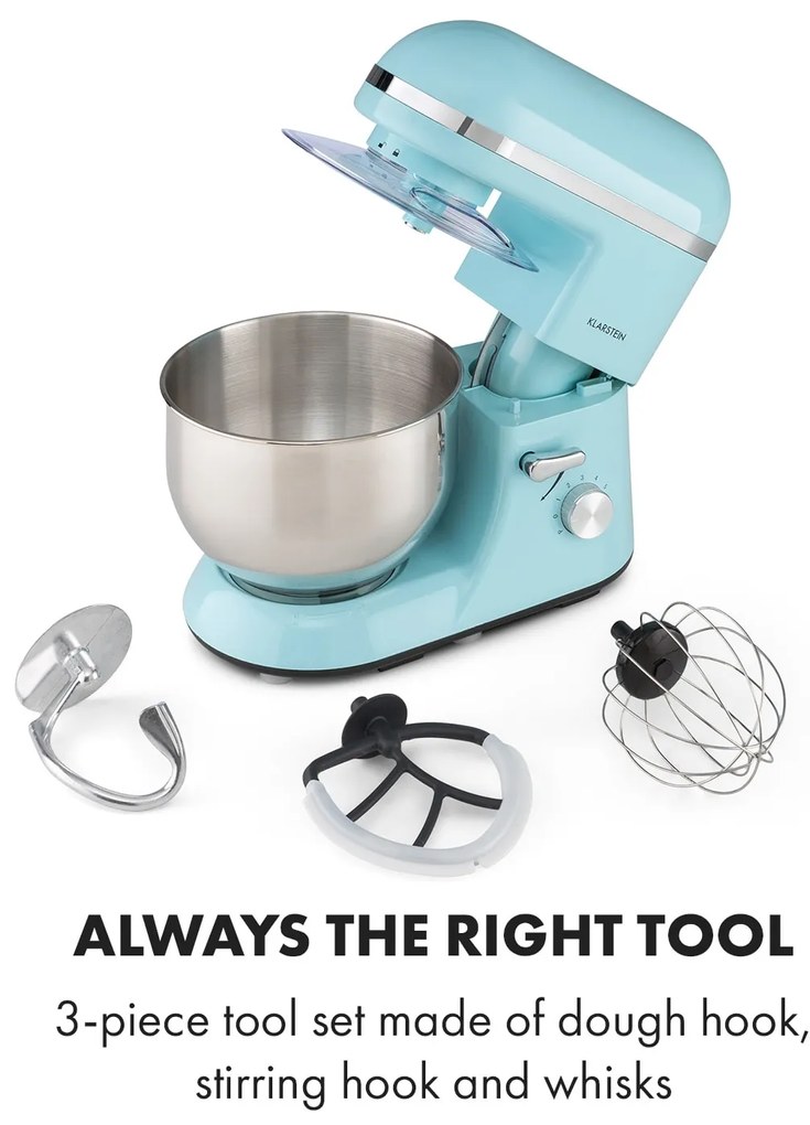 Bella Elegance, konyhai robotgép, mixer, 2000 W, 1,7 HP, 6 fokozat, 5 literes