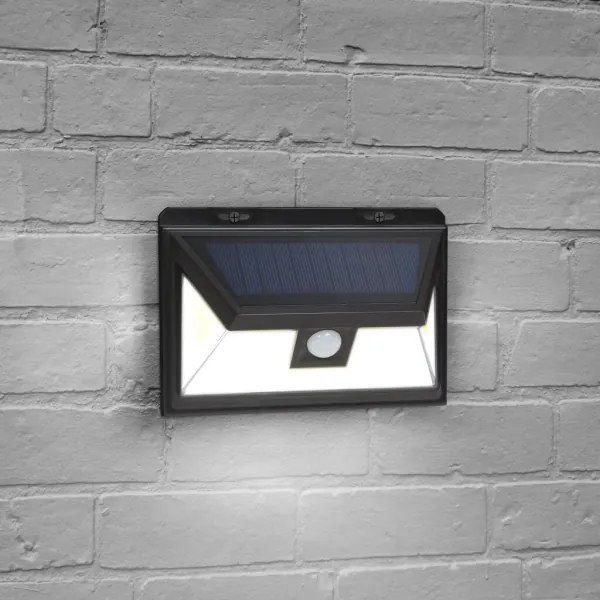 LED Napelemes érzékelős fali lámpa LED/5W/5,5V IP65