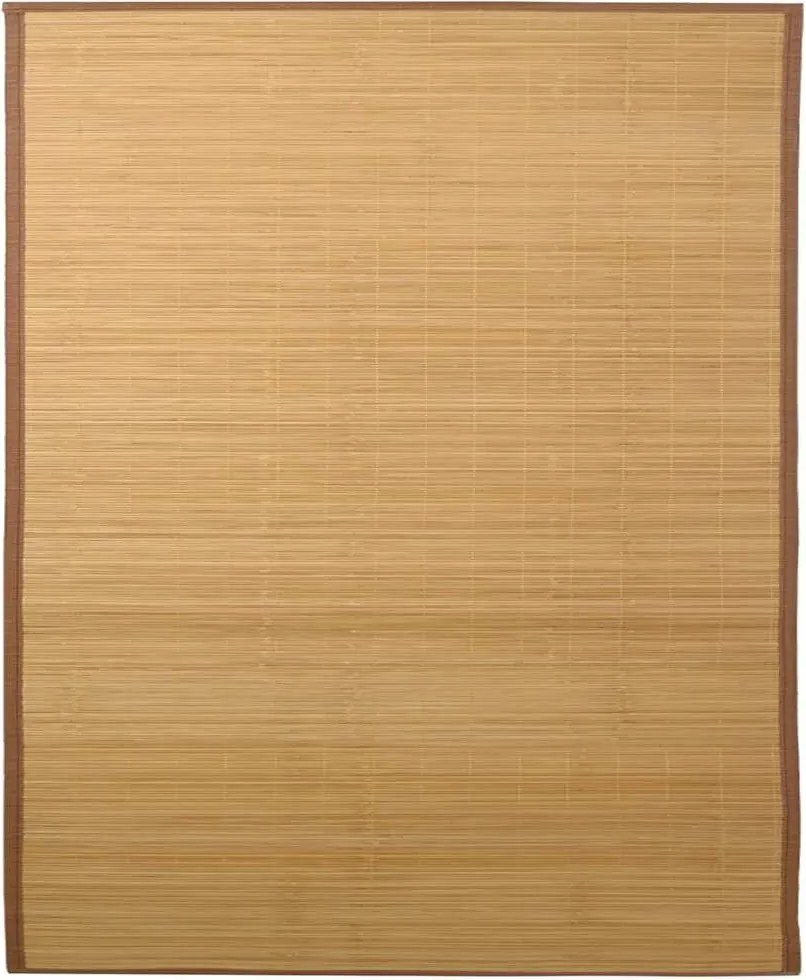 Barna bambusz szőnyeg 160 x 230 cm