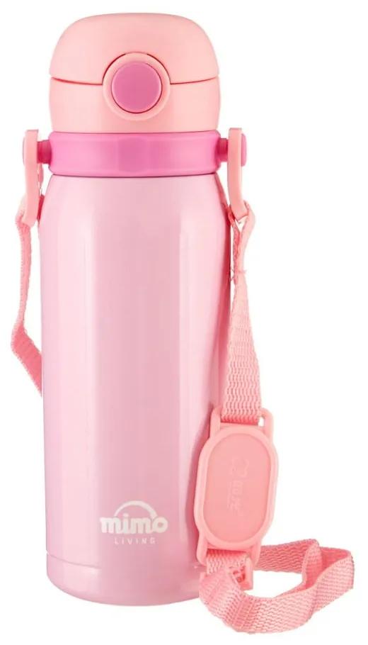 Mimo Kids világos rózsaszín hőtartó palack, 450 ml - Premier Housewares