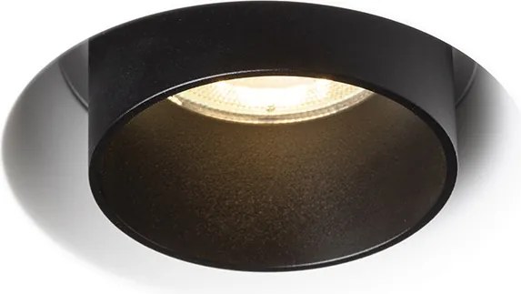 RENDL DAYTONA dönthető gipsz/fekete 230V LED GU10 8W