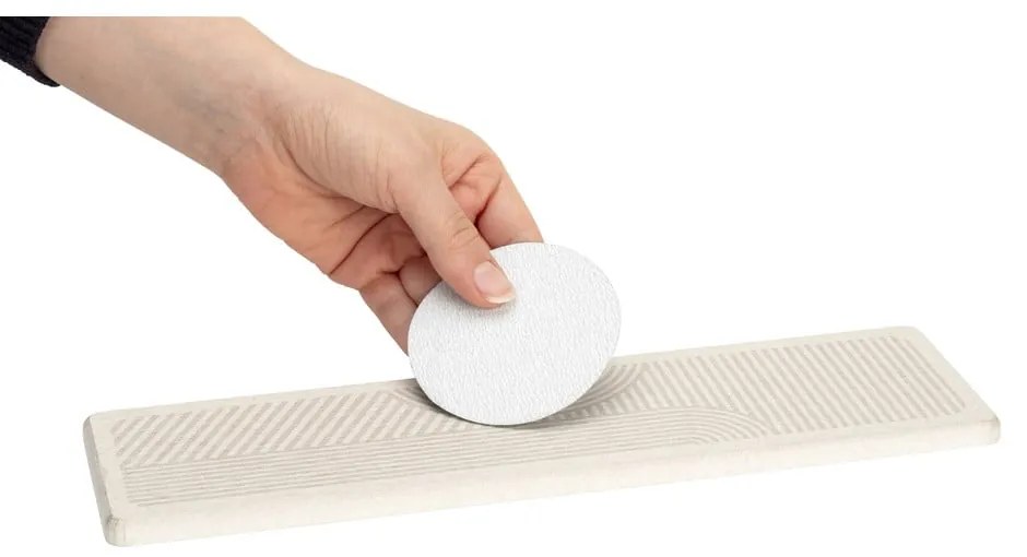 Bézs kovaföld edénycsepegtető alátét 30x8 cm Damon – Wenko