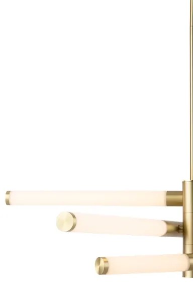 Maytoni MOD106PL-L28G3K - AXIS LED rúdra szerelt csillár, LED/28W/230V, arany