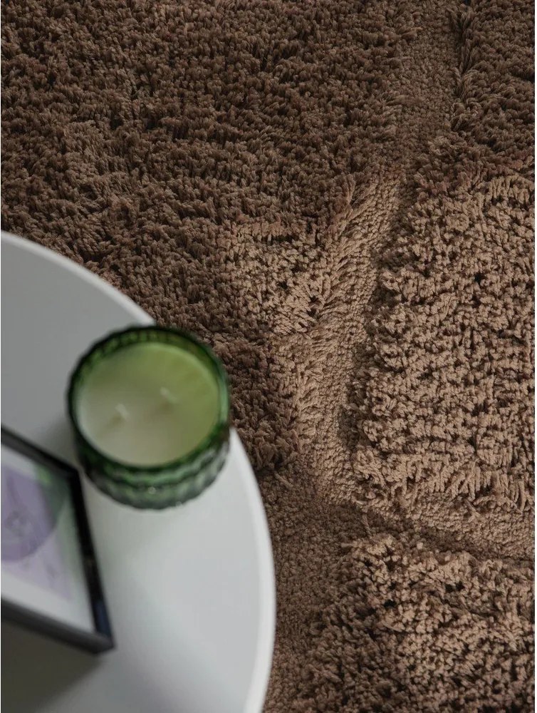 Barna kézi szövésű kerek szőnyeg ø 160 cm Lambeth Jasper – Ted Baker