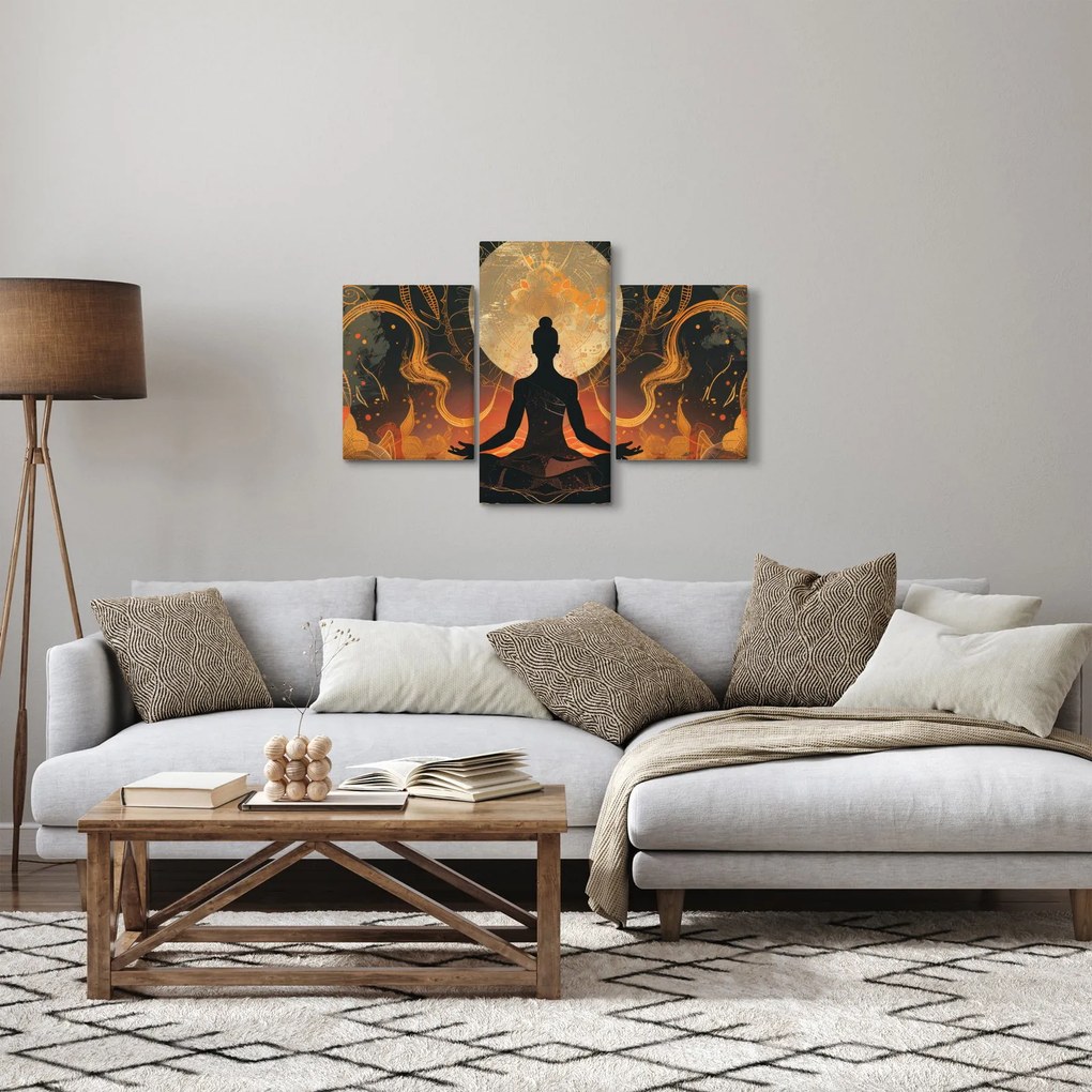 Kép - Meditáció (90x60 cm)