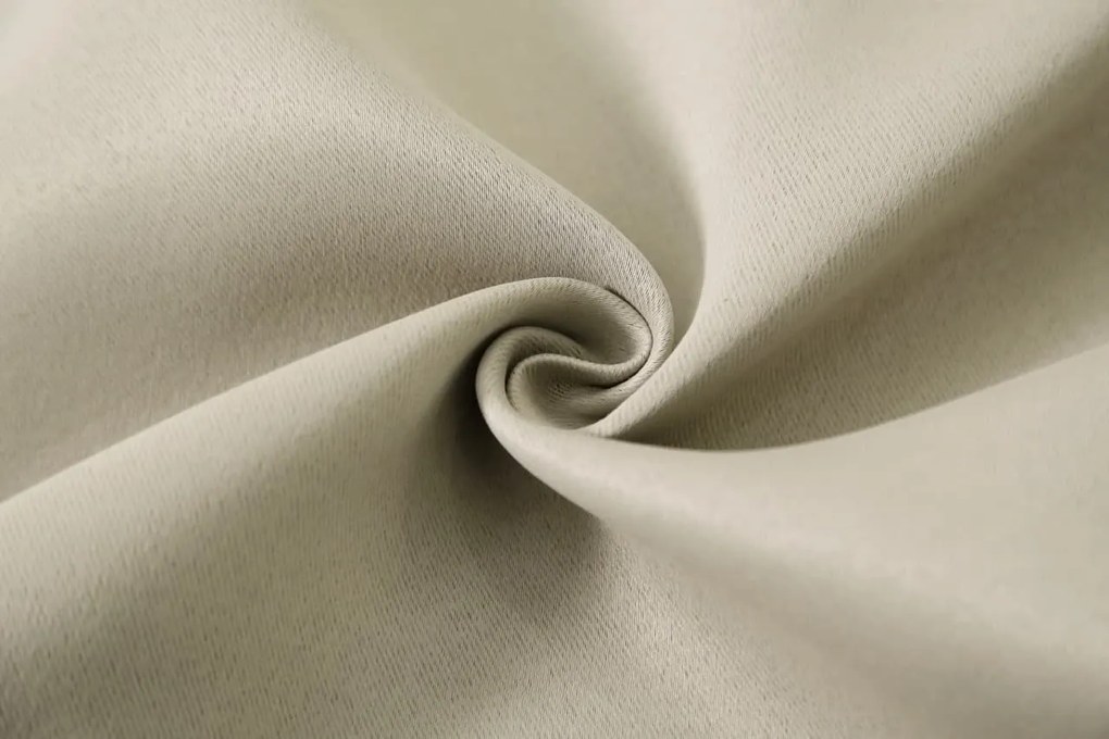 Závěs OXFORD 140x250 cm, világos bézs Felfüggesztés: Hullámos sínszalag