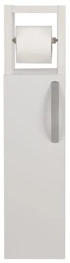 Szekrény WC-papír tartóval STAR 65x15 cm fehér