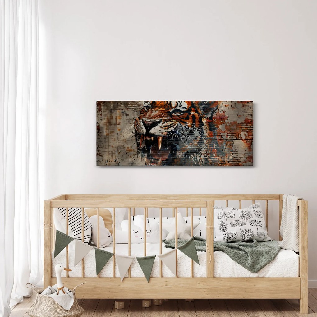 Kép - Téglatigris (120x50 cm)
