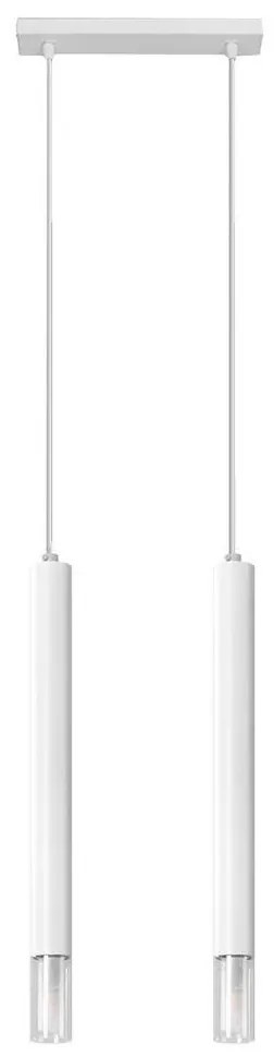 Sollux Sollux SL.0958 - Csillár zsinóron VIZIER 2xG9/40W/230V fehér SLX0806