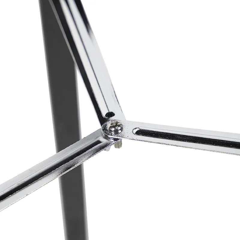 Állólámpa fekete árnyékoló nélkül - Tripod