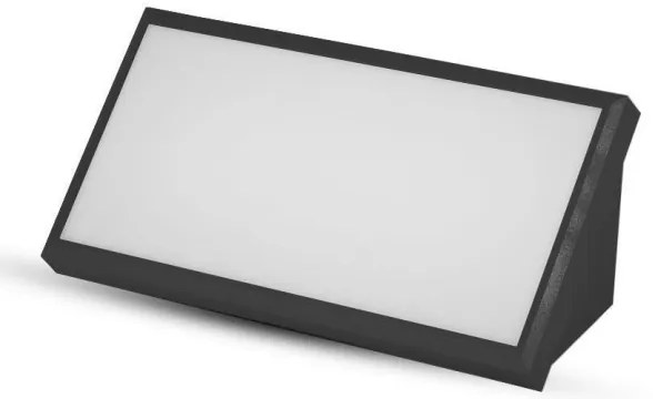 LED Kültéri fali lámpa LED/20W/230V 6400K IP65 fekete