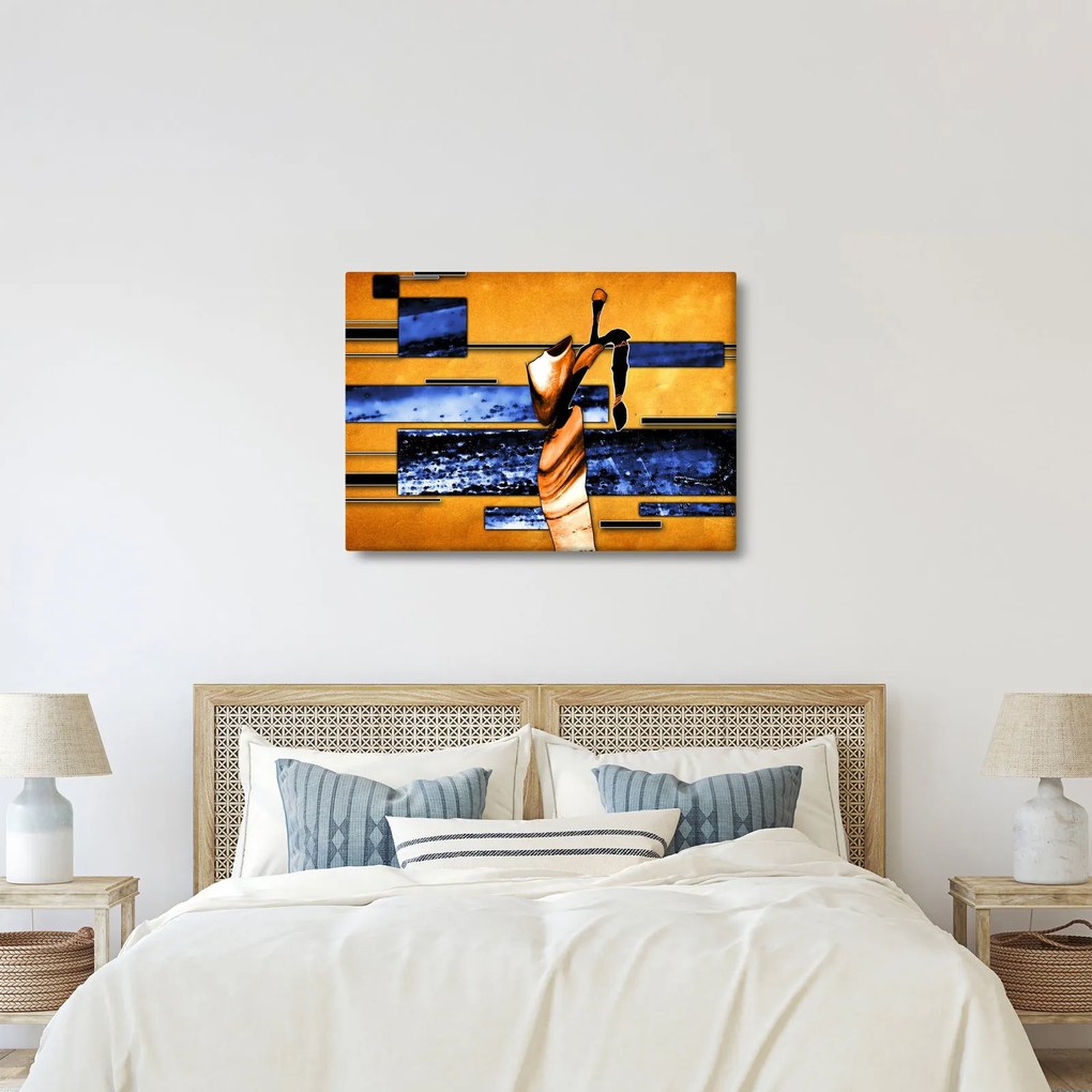 Egy absztrakt festmény képe (70x50 cm)
