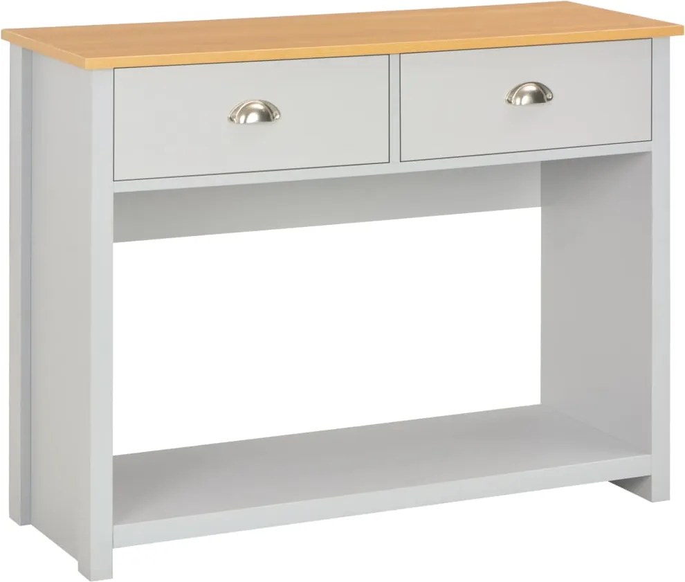 vidaXL szürke tálalóasztal 97 x 35 x 76 cm