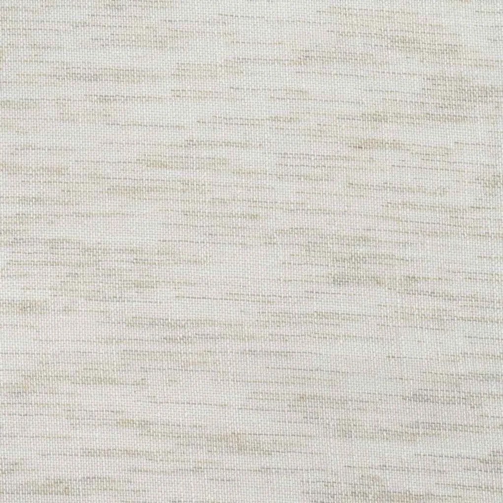 Függönyök függönyökkel 2 pcs Krém 140x175cm Poliészter