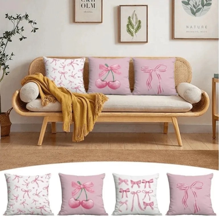 Párnahuzat PINKABELLE 45x45 cm, fehér