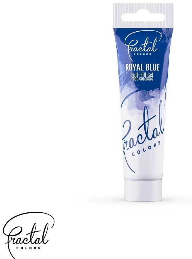 Fractal Full-Fill Gél Állagú Ételszínezék - Királykék, 30g