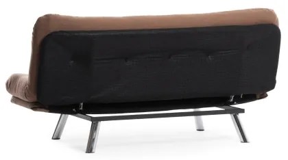 BINA kétszemélyes kihúzható kanapéágy – világosbarna