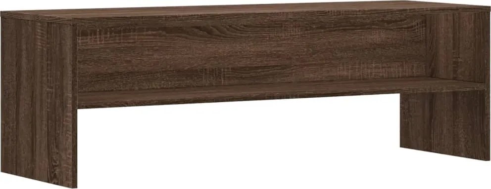 vidaXL barna tölgy színű szerelt fa TV-szekrény 120 x 40 x 40 cm