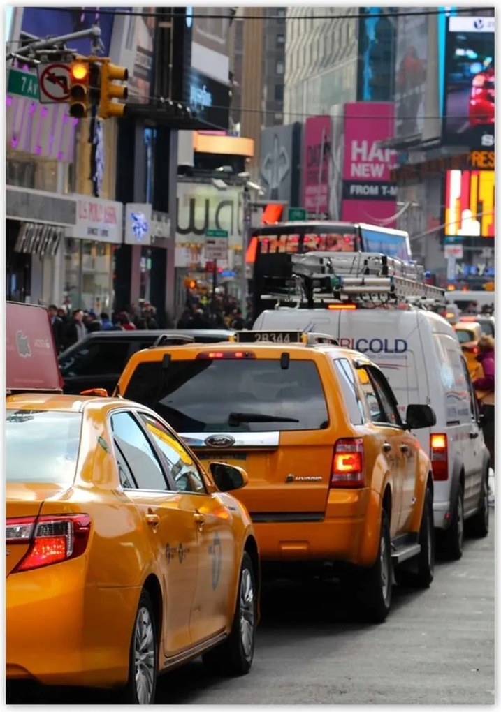Poszterek 70x100 New York taxik