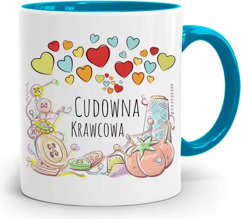 Kék Varrónői Bögre Csodálatos Varrónői Bögre fényképes nyomtatással