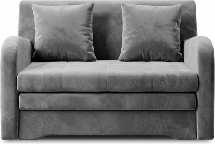 Szürke 2 személyes kanapé ARIO, kinyitható