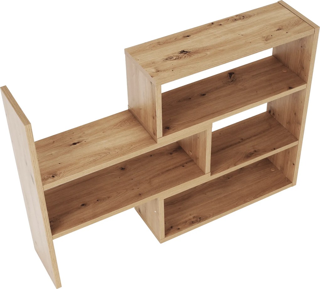 Polcrendszer, artisan tölgy, KLOE III
