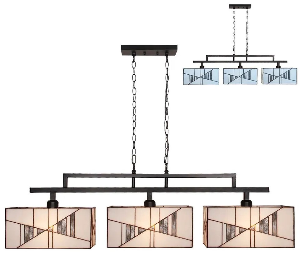 Prezent TIFFANY XV. 216 Függőlámpa 3x60W/E27 IP20