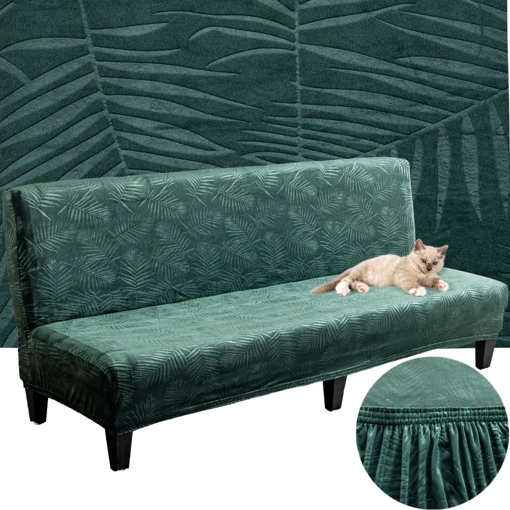 Versailles Kanapé Huzat Velúr Dombornyomott Pálmalevél 190-210CM Oeko Tex