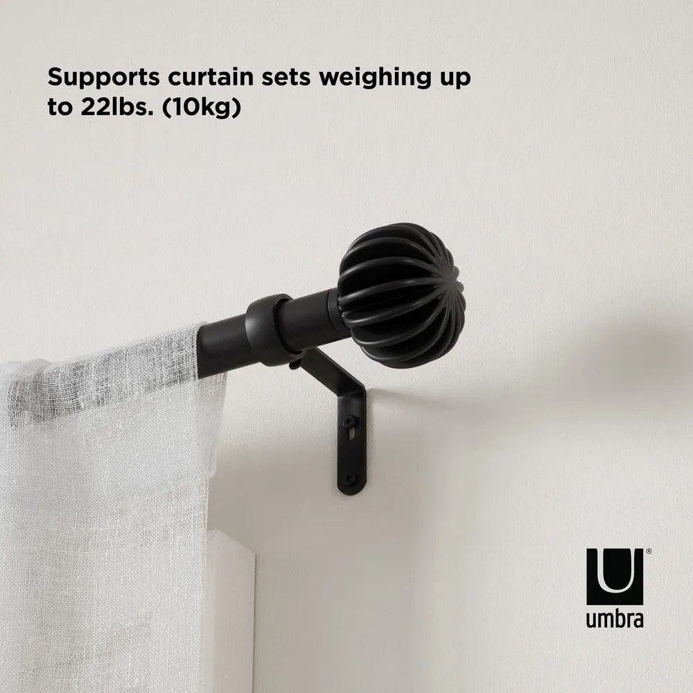 Acél bővíthető függönykarnis 107 - 305 cm Finn – Umbra