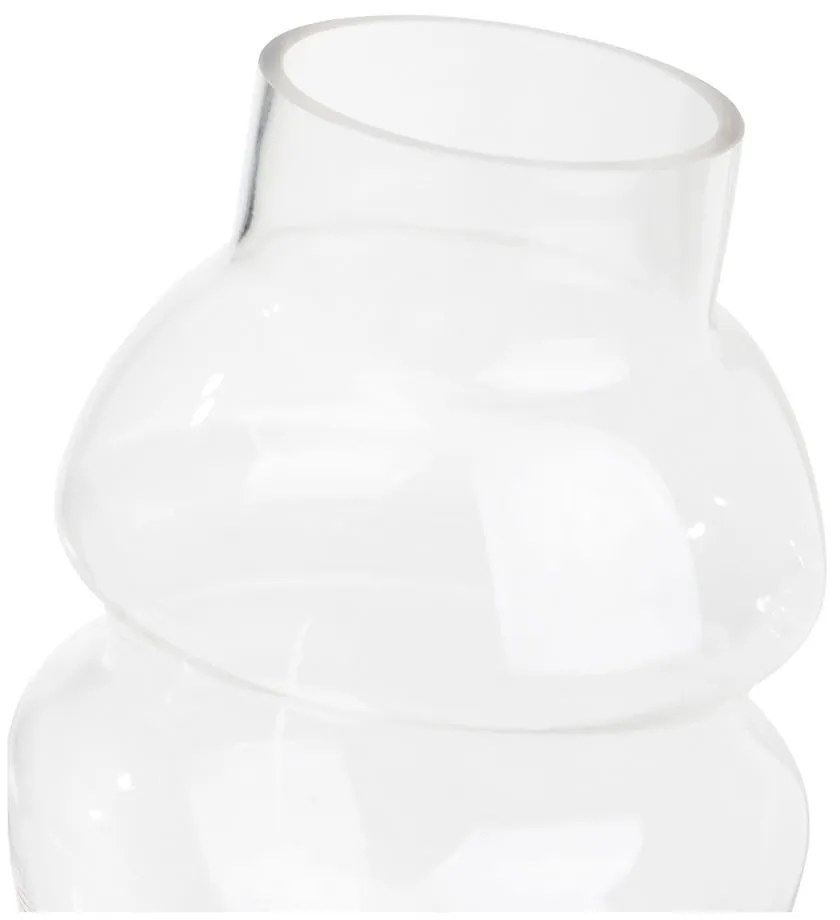 Üveg váza (magasság 25 cm) Clara – Casa Selección