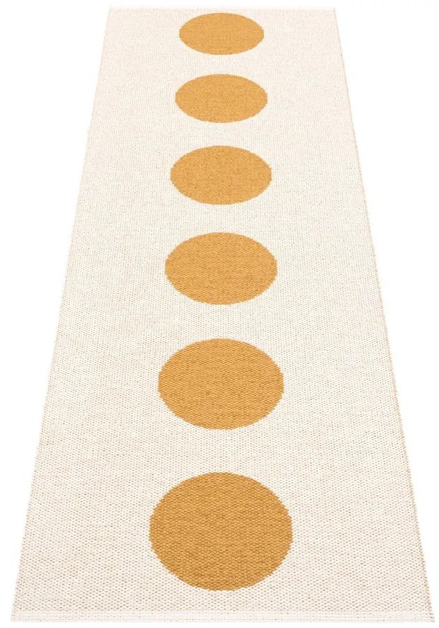 Okkersárga kültéri-beltéri futószőnyeg 70x225 cm Vera Ochre – Pappelina