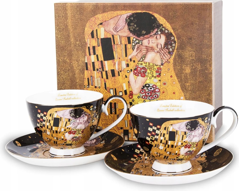 Csészék Kétszemélyes 2+2 Gustav Klimt kollekció